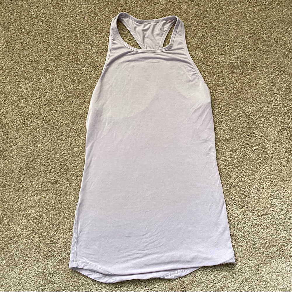 Lilac Lululemon Racerback Tank Top